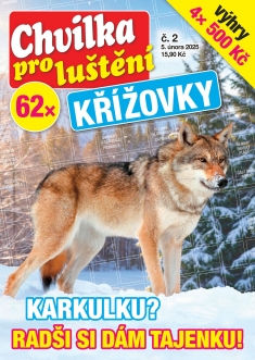 Chvilka pro luštění Křížovky č. 2 / 2025