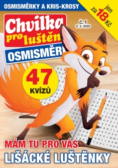 Chvilka pro luštění Osmisměrky č. 1 / 2025