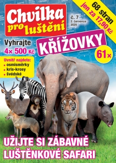 Chvilka pro luštění Křížovky č. 7 / 2025