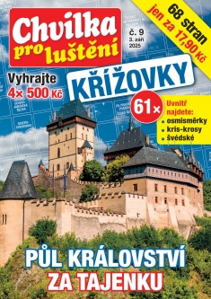Chvilka pro luštění Křížovky č. 9 / 2025
