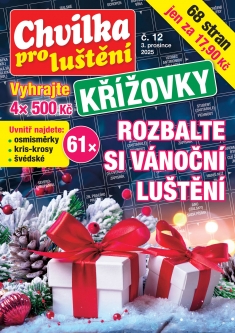 Chvilka pro luštění Křížovky č. 12 / 2025