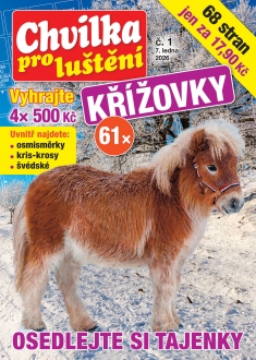 Chvilka pro luštění Křížovky č. 1 / 2026
