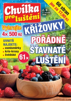 Chvilka pro luštění Křížovky č. 6 / 2026