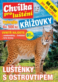 Chvilka pro luštění Křížovky č. 9 / 2026 Chvilka pro luštění Křížovky č. 9 / 2026