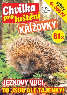 Chvilka pro luštění Křížovky č. 10 / 2024